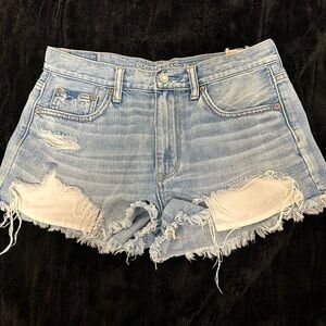 Ripped American Eagle Denim Shorts
